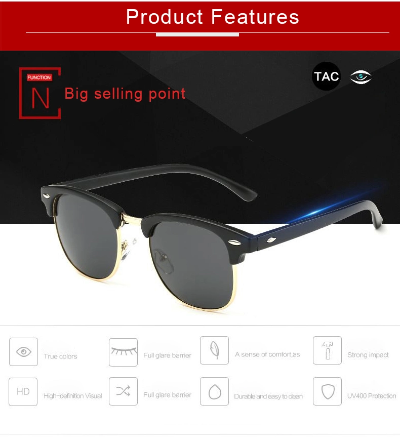 Latest fashion Metal Unisex Adult Sunglasses (TYJ-200)